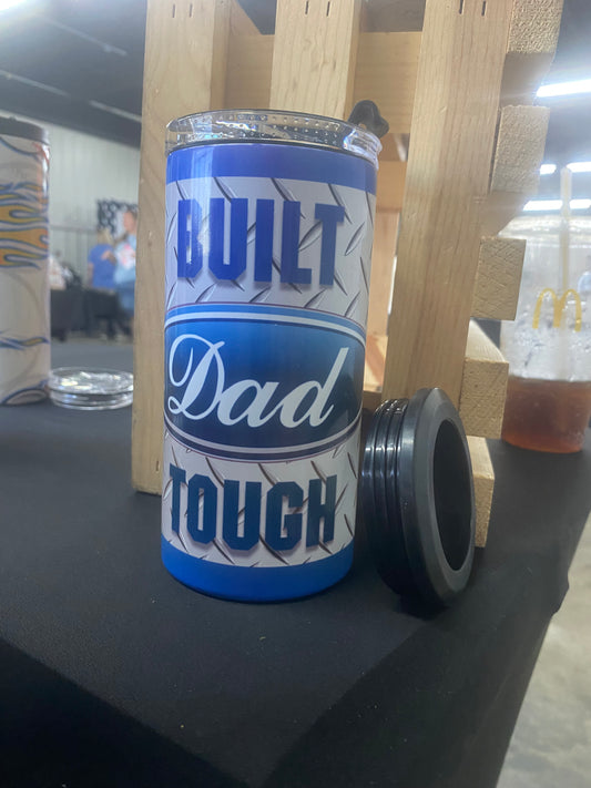 Built Dad tough 4 in 1 can cooler