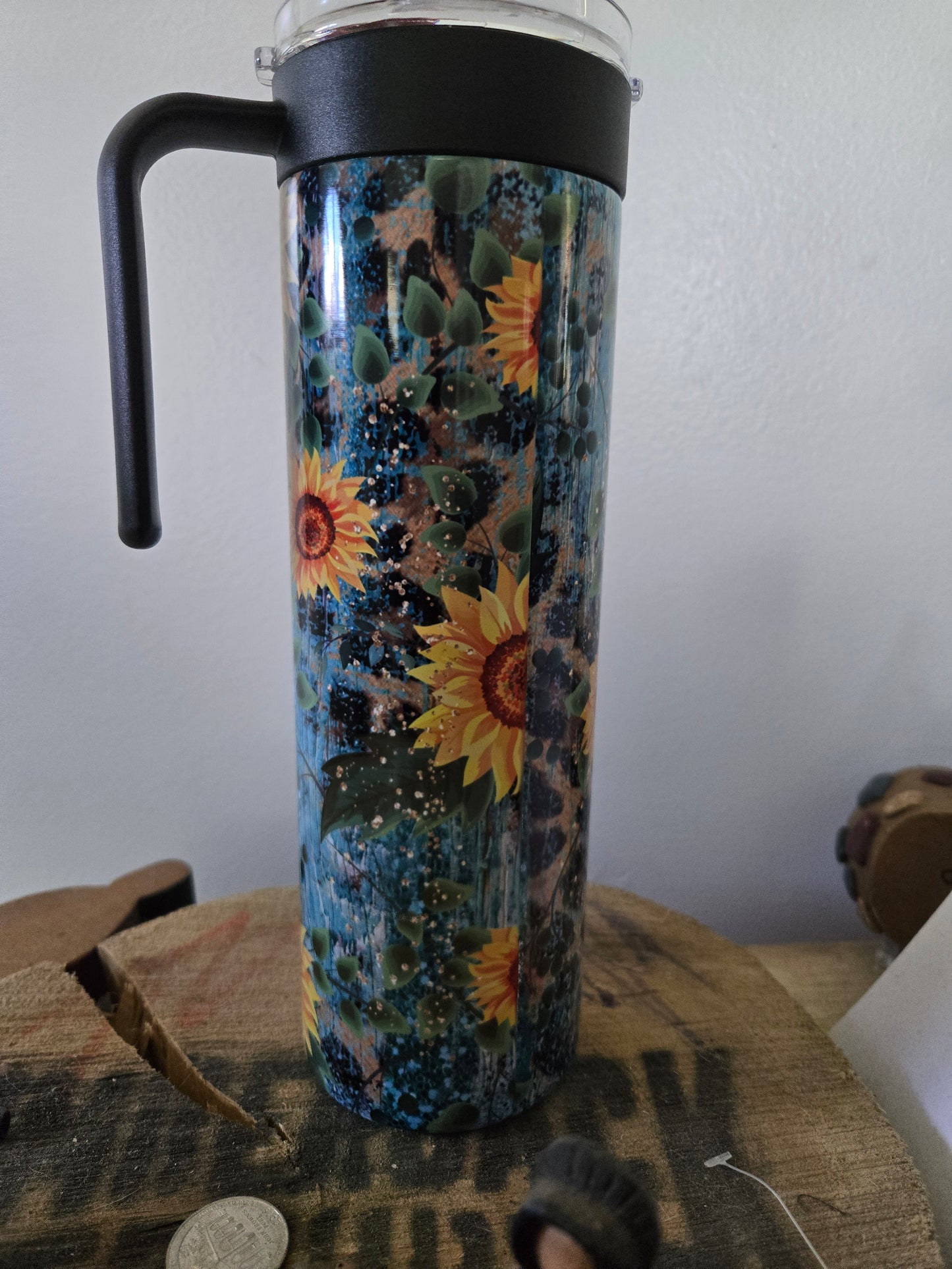 Teal Mama Tumbler