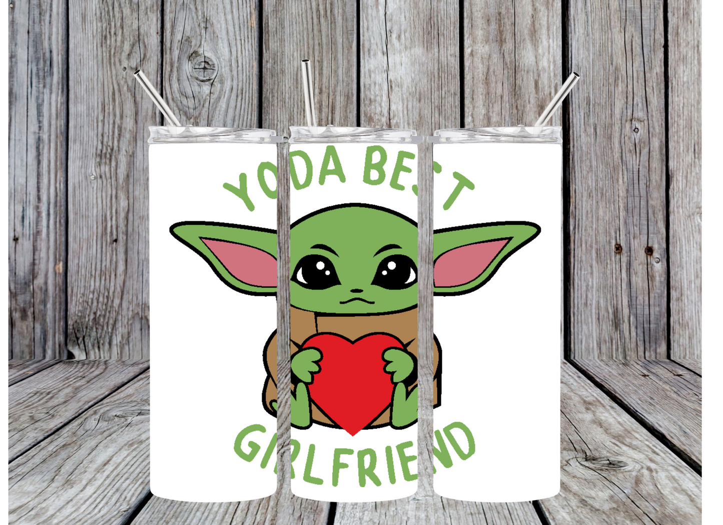 Yoda Best girlfriend Tumbler